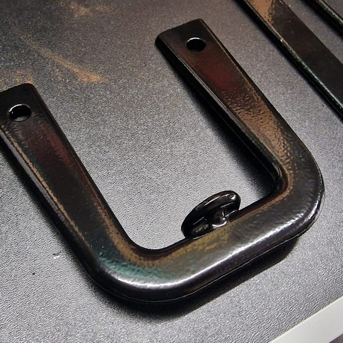 Pulverlackierte Teile