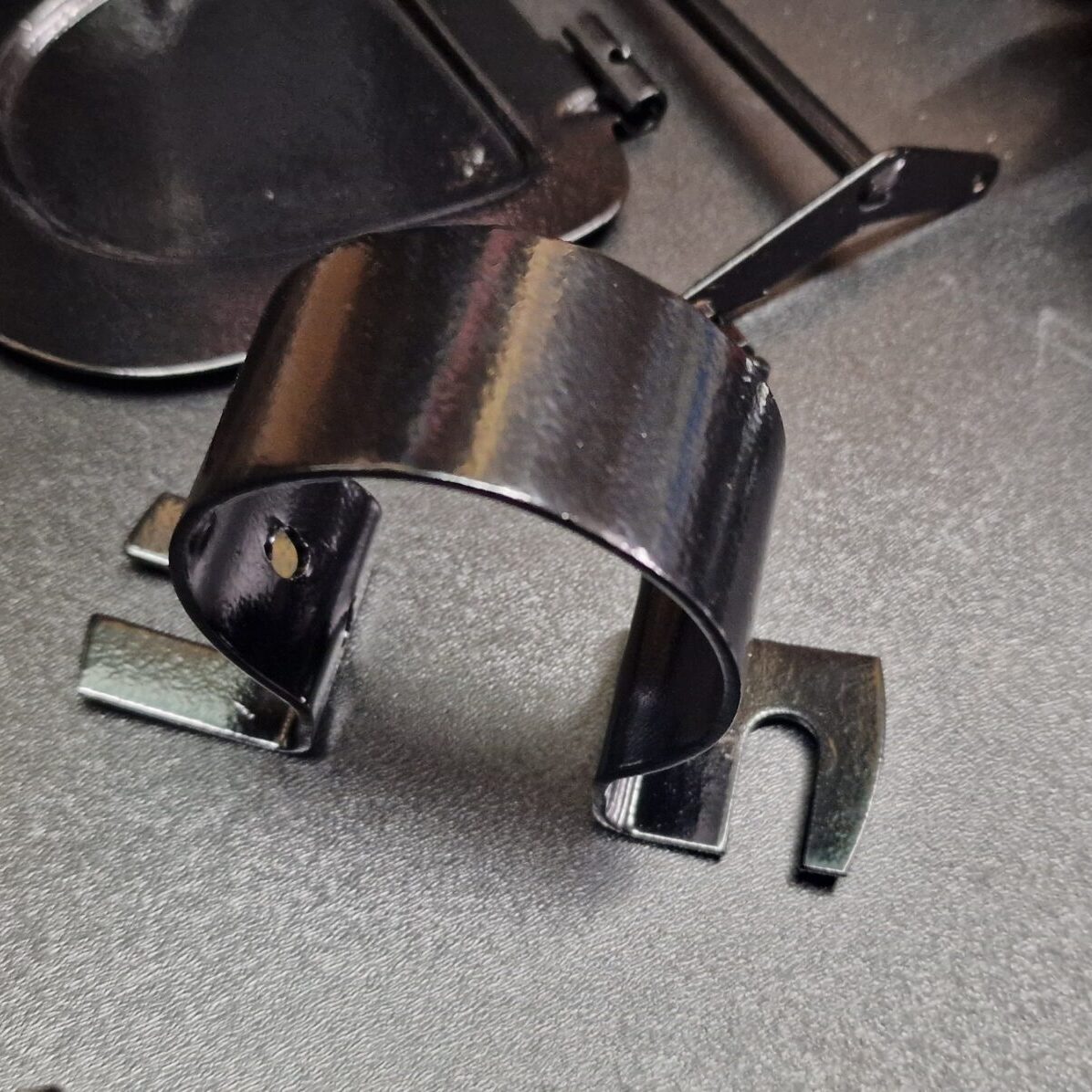 Pulverlackierte Teile