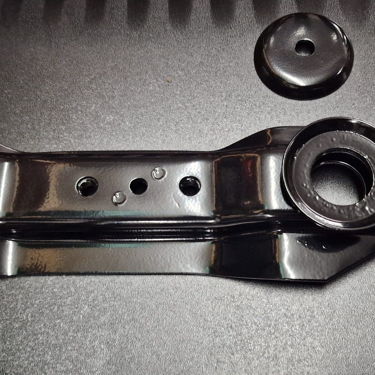 Pulverlackierte Teile