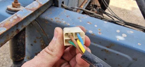 Stecker Lampen hinten