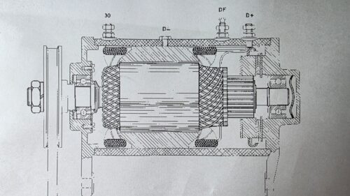 Dynastarter Zeichnung